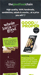 Mobile Screenshot of goodfoodchain.co.uk